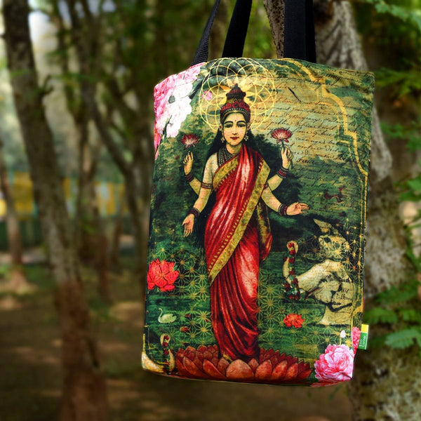 Raja Ravi Varma Laxmi RPET Bag