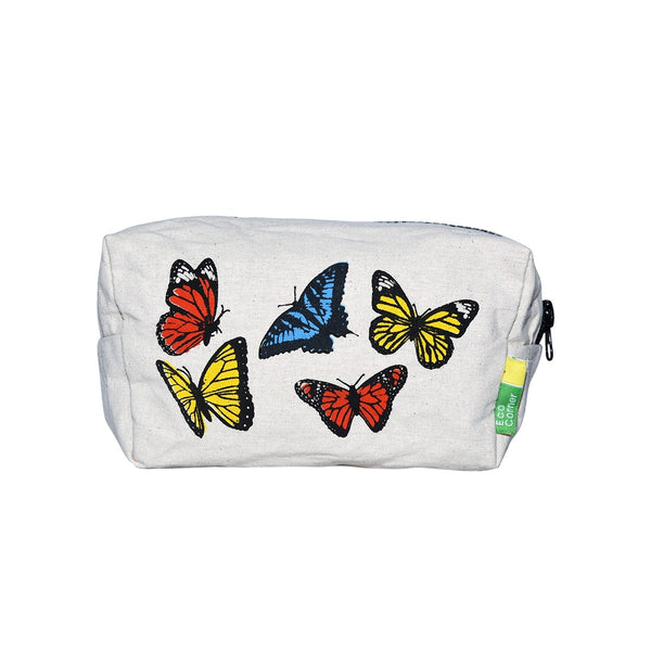 Butterfly Canvas Pouch
