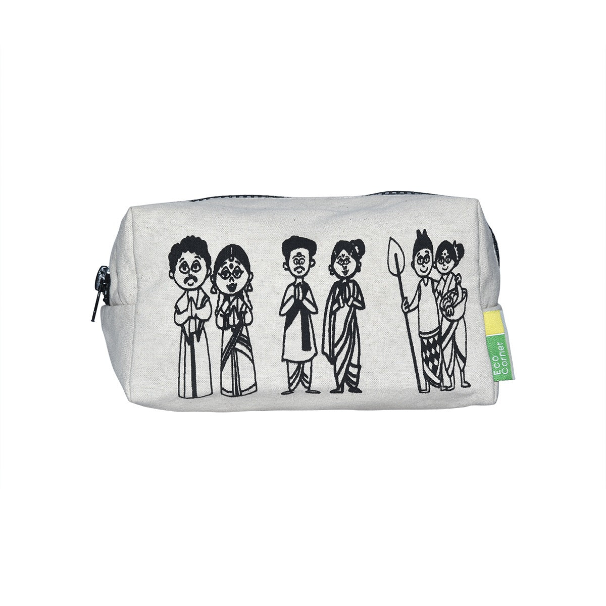 Indian couples Canvas Pouch - Main Image