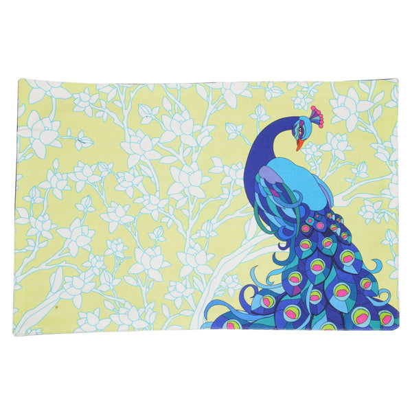 Elegant Peacock Table Mat Set of 6