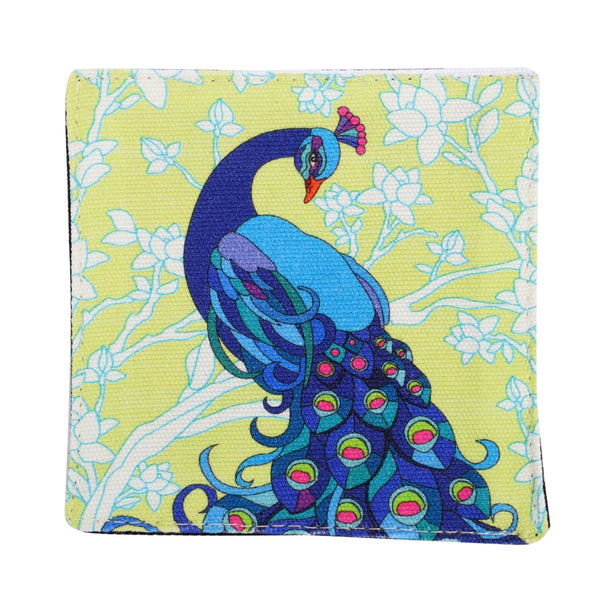 Elegant Peacock Table Mat Set of 6