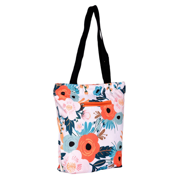 English Flower RPET Tote Bag