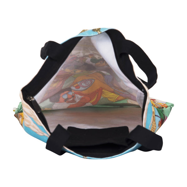 Fountain Cotton Tote Bag