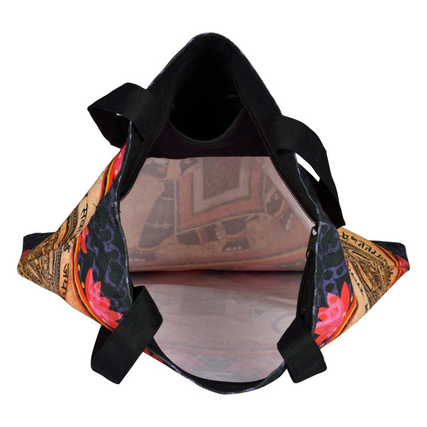 Small Indian Elephant Cotton Bag