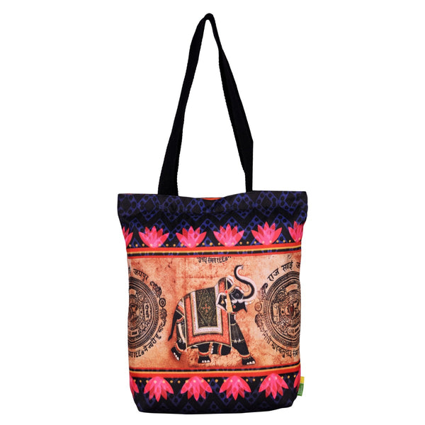 Indian Elephant RPET Tote Bag