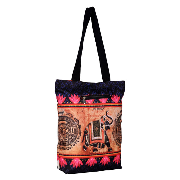 Indian Elephant RPET Tote Bag