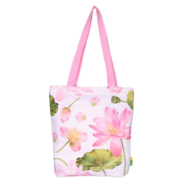Lotus Flower RPET Tote Bag