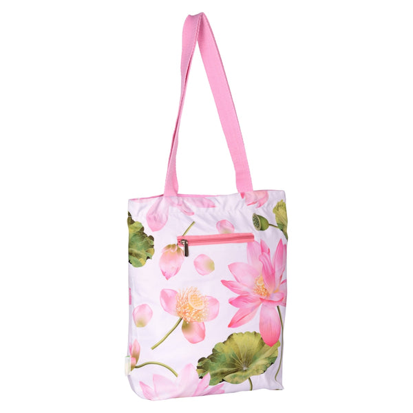 Lotus Flower RPET Tote Bag