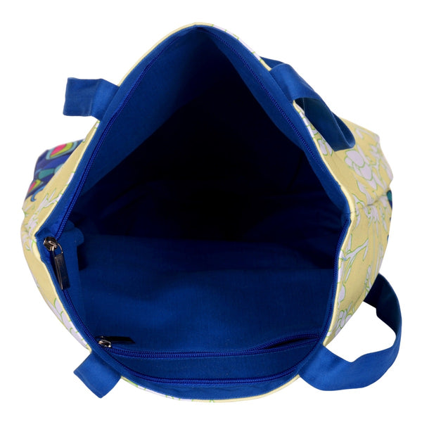Elegant Peacock RPET Tote Bag