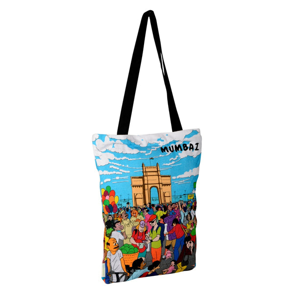 Small Aamchi Mumbai Gateway Cotton Bag