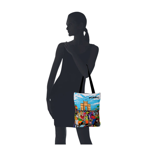 Small Aamchi Mumbai Gateway Cotton Bag