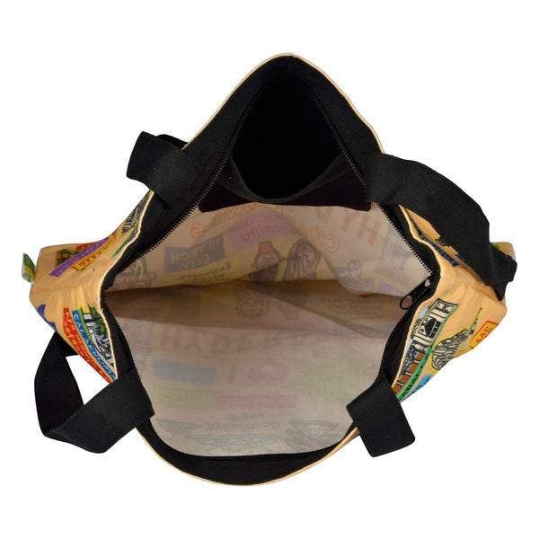 Small Coloured Hyderabad Cotton Bag