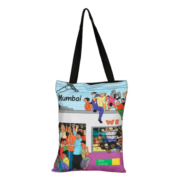 Small Mumbai Local Cotton Bag