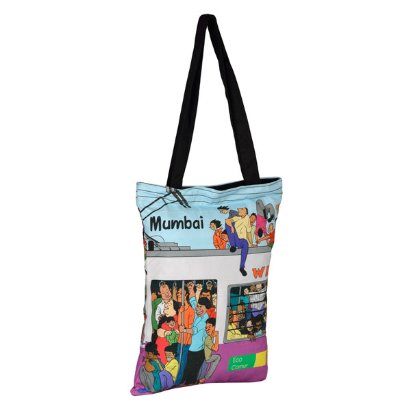 Small Mumbai Local Cotton Bag