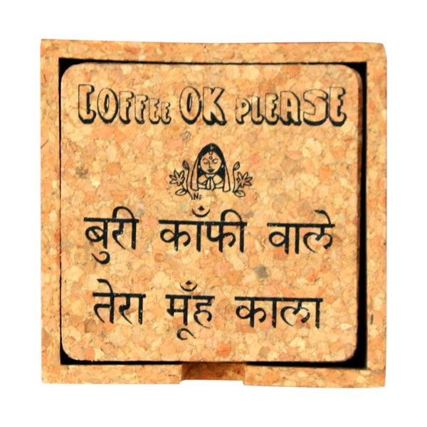 Truck Art Cork Coaster Set