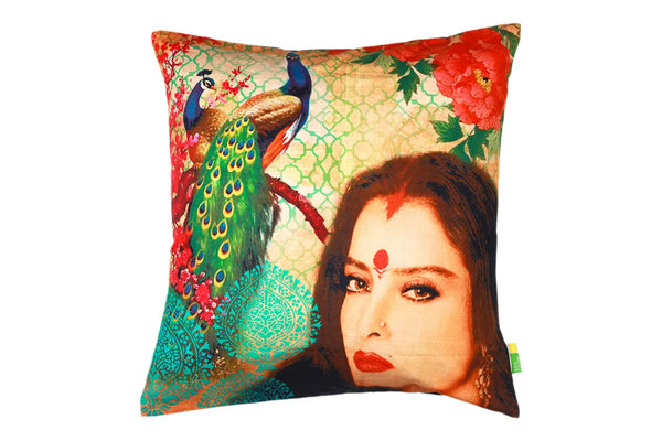 Rekha Tribute Cushion Cover