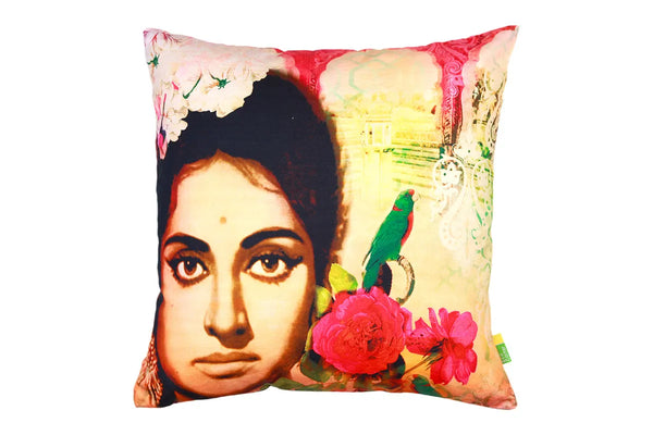 Vyjantimala Tribute Cushion Cover