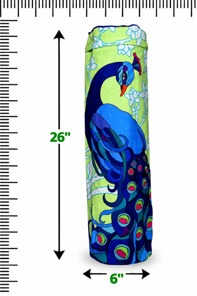 Peacock Yoga Mat Bag