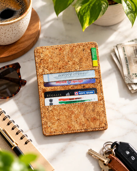 Cork Card Holder