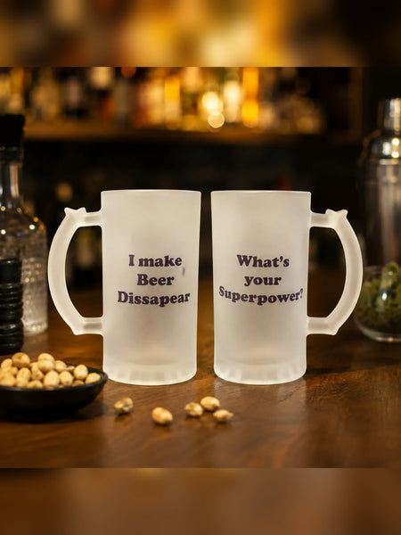 Super Power Beer Mug
