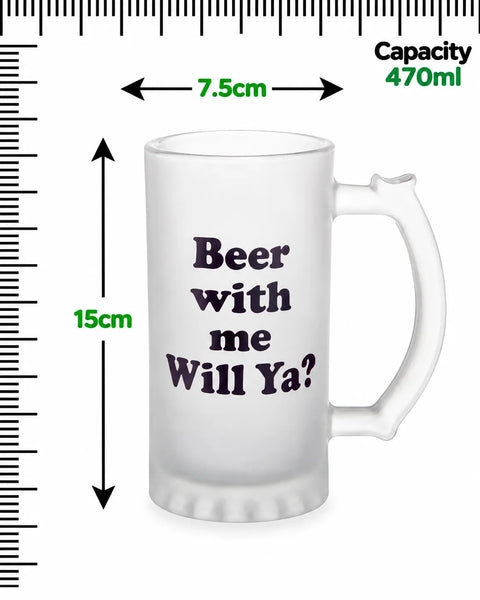 Beer with Me Mug
