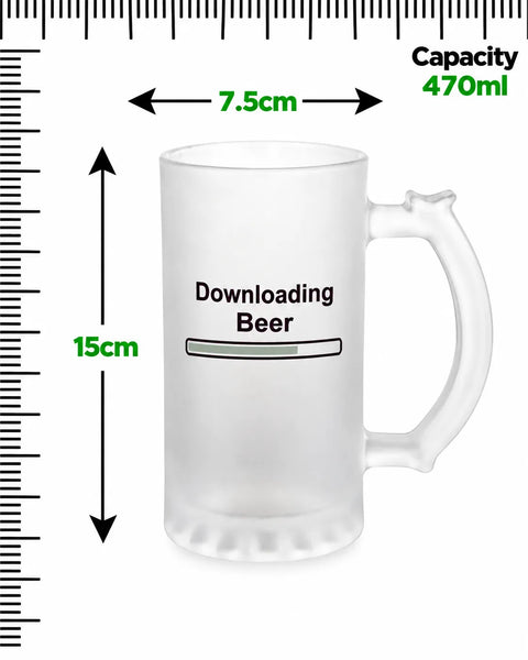 Downloading Beer Mug