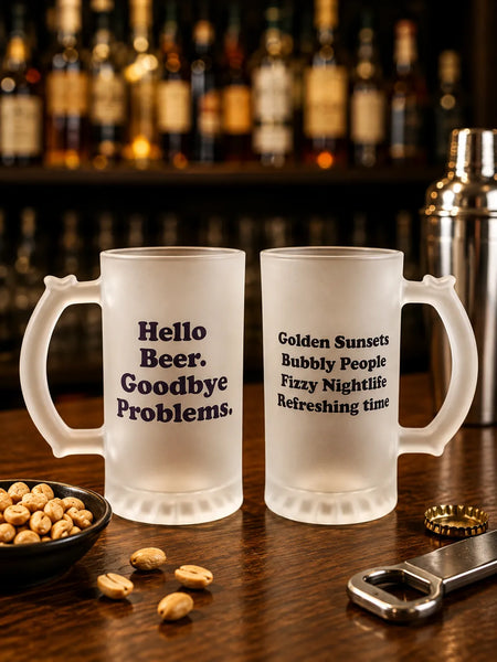 Happiness Beer Mug