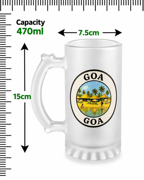 Goa Vibe Anjuna Beer Mug