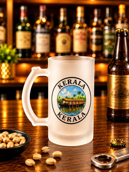 Kerala Vibe Houseboat Beer Mug