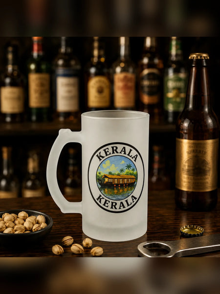 Kerala Vibe Houseboat Beer Mug
