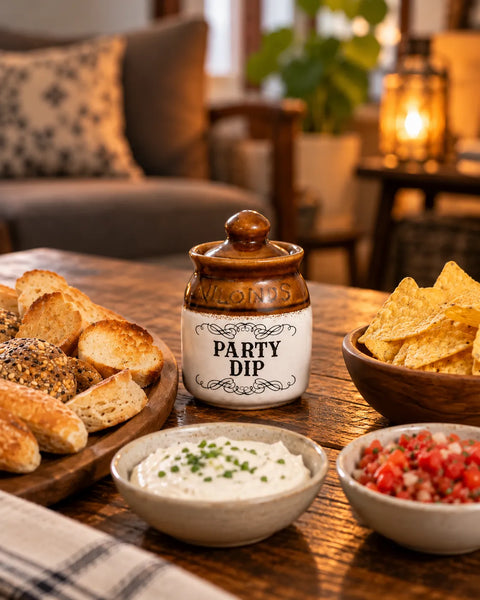Party Dip Ceramic Jar