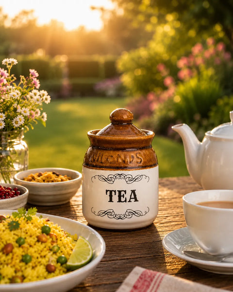 Tea Ceramic Jar