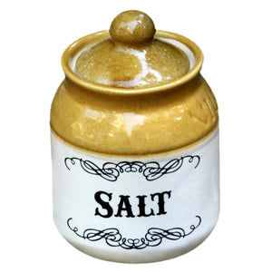 Salt Ceramic Jar