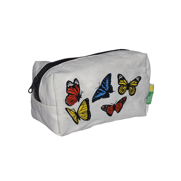 Butterfly Canvas Pouch