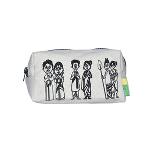 Indian couples Canvas Pouch 