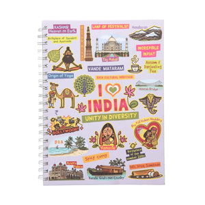 India Ruled Exercise Book