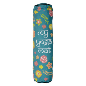 Floral Yoga Mat Bag