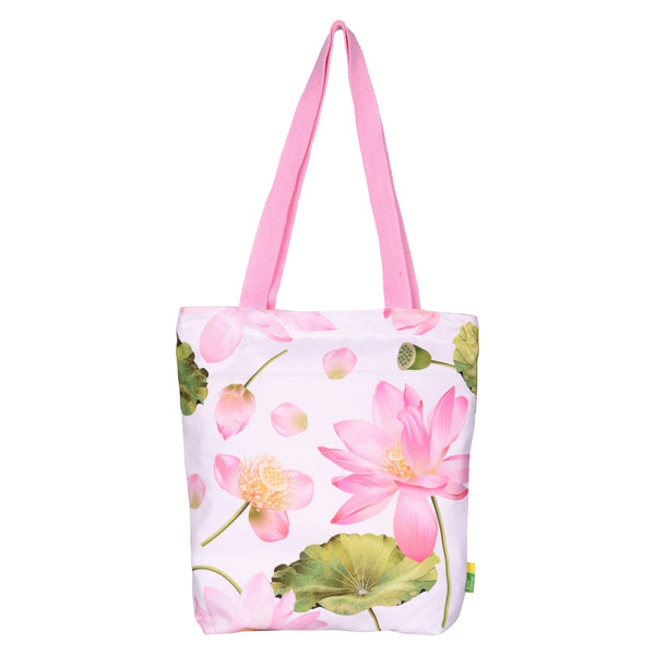 Lotus Flower RPET Tote Bag