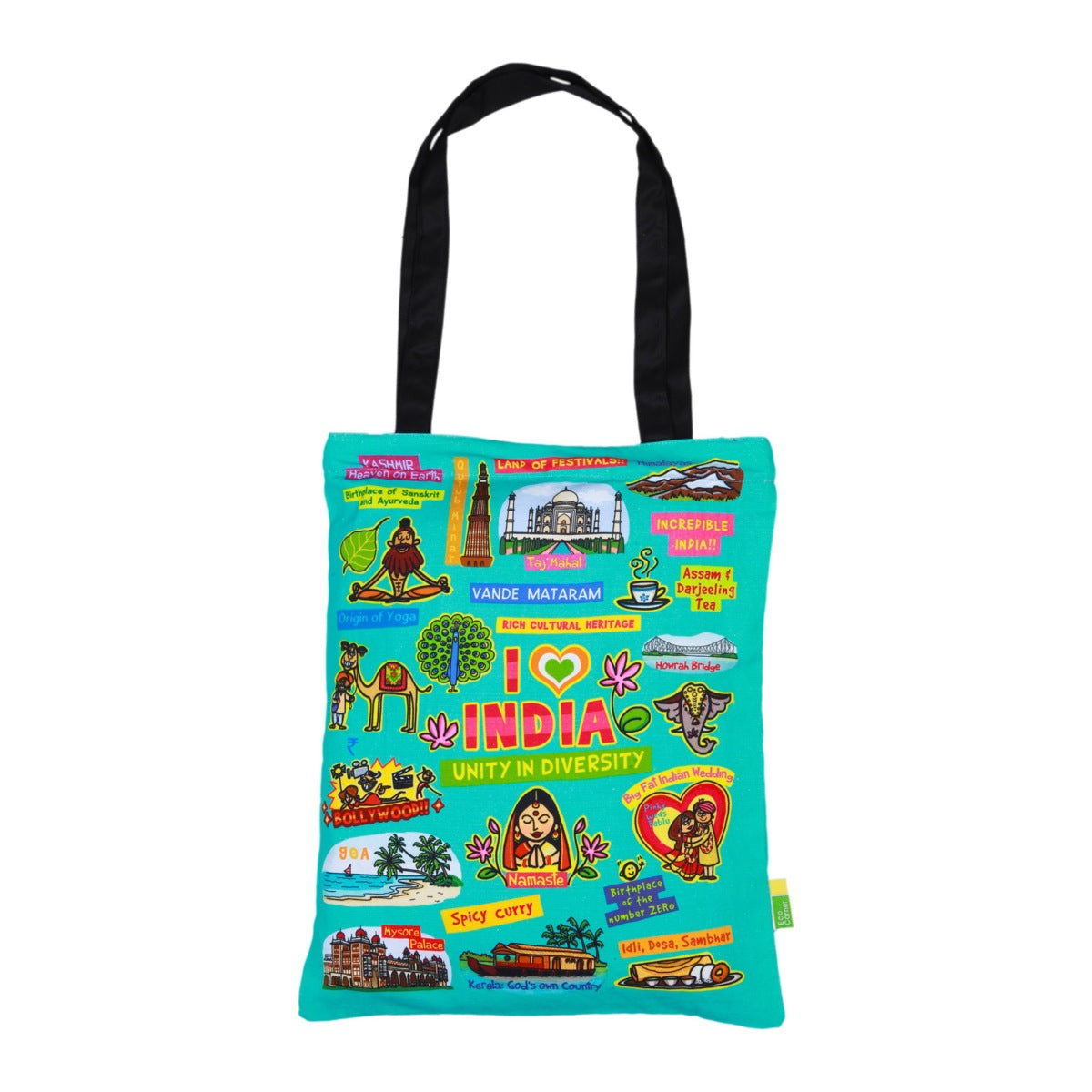 Small Coloured India Bag