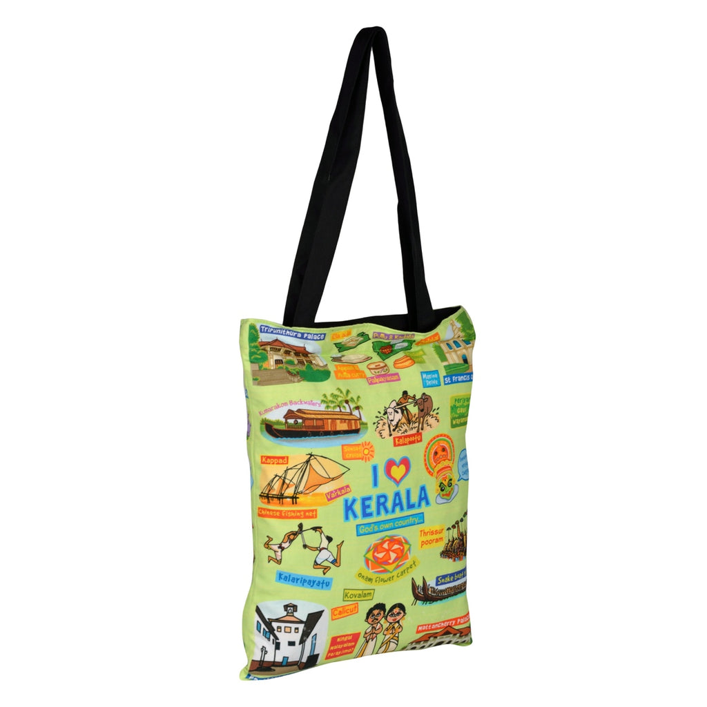 Luxury Tote Bag. Hand Printed, Sustainable Design, Cotton | Tideline Prints  – TIDELINE PRINTS